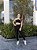 TOP CROPPED CYBELLE BLACK/AMARELO NEON - Imagem 1