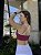 TOP CROPPED CYBELLE VIOLETE/BRANCO - Imagem 2