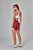 Shorts com Recortes Connect Vermelho Adrenaline - Imagem 2