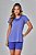 Blusa Manga Curta Dry Fit Nexus Roxo Hortensia - Imagem 1