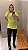 BLUSA TELA AMARELO NEON - Imagem 1