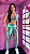CALÇA LEGGING GLOW EUCALIPTO - Imagem 1