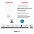 Pack com 6 Lâmpadas Led Pera Branco Frio 6500K 9W Bivolt - Imagem 4