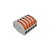 Conector de Emenda e Derivação 0,5 a 4 mm² 5 Pólos 32A Cinza - Imagem 1