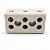 Conector de Porcelana Tripolar 3Pólos 6mm² 30A 600V Conexões de fios e cabos elétricos - Imagem 2