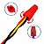 Terminal Conector de Torção com Borda 3 x 6,0 mm Vermelho - Pacote 50 Unidades - Imagem 5