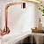 Torneira para Cozinha de Parede Flatt Rosé Gold Lorenzetti 1168 F71 - Imagem 6