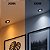 Spot Led Redondo 5W Branco Frio 6500k Bivolt Preto - Imagem 5