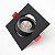 Spot Led Quadrado 5W Branco Quente 3000k Bivolt Preto - Imagem 3