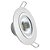 Spot Led Redondo Branco Quente 3000K  7W Bivolt - Imagem 1