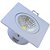 Spot Led Quadrado Branco Quente 3000K  5W Bivolt - Imagem 1
