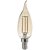Lâmpada Filamento Led Retrô Vela Chama Âmbar 2200K E14 2W 110V - Imagem 1