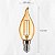 Lâmpada Filamento Led Retrô Vela Chama Âmbar 2200K E14 2W 110V - Imagem 3