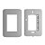 Conjunto 4x2 com 2 Interruptores Simples 10A + 1 Tomada 2P+T 10A/250V - Imagem 2