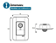 Sensor de Presença de Parede Smart Xcontrol Microcontrolado Bivolt - Imagem 3