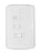 Ventilador de Teto Wind Light com Lustre CV3 110V Branco Ventisol - Imagem 2