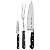 Jogo de Facas para Churrasco Century com Lâminas em Aço Inox e Cabos em Policarbonato e Fibra de Vidro Tramontina - Imagem 1