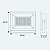 Refletor Led Slim High Power Branco Frio 6500K 100W Bivolt - Imagem 2