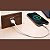 Tomada Carregador USB 1A Bivolt para Embutir em Móvel Linha Sleek 65x45mm Marrom - Imagem 5