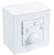 Caixa de Sobrepor com Controle para Ventilador 75x75mm 110V Sleek Branco - Imagem 1