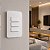 Placa 4x2 com 3 Interruptores Simples 10A/250V Linha B3 - Imagem 5