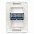 Placa 4x2 c/ 1 Interruptor Paralelo 10A/250V Branco Embutir - Imagem 4