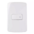 Placa 4x2 com 1 Interruptor Pulsador Campainha 10A/250V Linha B3 - Imagem 1