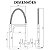 Misturador Monocomando para Cozinha de Mesa com Ducha Especial e Saída para Água Filtrada Kitchen 2264 C76 - Imagem 3