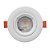 Spot Dicróico Direcional Redondo 5W Branco Frio 6000k Bivolt - Imagem 2