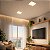 Painel Led Embutir Quadrado Branco Quente 3000K 12W Bivolt - Imagem 6