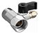 Válvula de Fechamento de Metal 3 Vias Rosca 1/2" para Tubo 1/4"  AC100 - Imagem 1