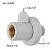 Redutor Fit T Rosca 1/2" para Tubo 1/4" AC049 - Imagem 2