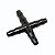 Conector 4 Saídas Cruzeta para Mangueira Micro Tubo 4mm - Imagem 6