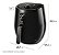 Fritadeira Elétrica Grand Air Fryer Efficient 3,2L por Rita Lobo 110V Preta - Imagem 4