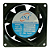 Cooler Mini Ventilador 8038B 4 Fios Bivolt - Imagem 1