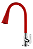 Torneira para Cozinha de Mesa Tubo Flexível Vermelha Cone Duplo Jato Sigma 1167 - Imagem 1