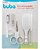 Kit Cuidados de Higiene do Bebê com Tesoura Pente Escova Cortador de Unha e Lixa Buba - Imagem 8