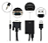 Conversor Adaptador Entrada VGA para Saída HDMI com Áudio - Imagem 4