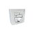 Caixa de Sobrepor com Controle para Ventilador 75x75mm 110/220v Bivolt Sleek Branco - Imagem 1