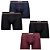 Kit com 2 Cuecas Boxer Adulto Microfibra Sem Costura Lupo - Imagem 1