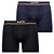 Kit com 2 Cuecas Boxer Adulto Microfibra Sem Costura Lupo - Imagem 2