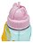 Garrafinha Infantil com Canudo Retrátil Silicone Animal Fun Buba - Imagem 7