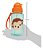 Garrafinha Infantil com Canudo Retrátil Silicone Animal Fun Buba - Imagem 10