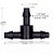 Conector Tee para Mangueira Micro Tubo de 4mm a 7mm Splitter - Imagem 2