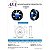 Micro ventilador Asafan 17251B Rolamento 2 Fios Bivolt - Imagem 3