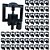 kit 50 Microaspersor Bailarina Anti Inseto Waterjet Jardin - Imagem 1