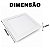 Painel Led 24W Branco Frio 6000K Quadrado Embutir Bivolt - Imagem 4
