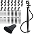 Kit 50 und Microaspersor SD 180 LPH Microtubo + Haste + AD3 - Imagem 1