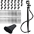 Kit 50 und Microaspersor SD 30 LPH Microtubo + Haste + AD3 - Imagem 1