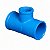 Tê Soldável Rosca DN50mm X 1" Derivação Rosca PVC Irrigação - Imagem 1